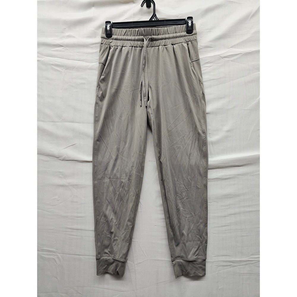 Member's Mark Womens Travel Jogger Pants Tan Nylon Blend Casual Size Small